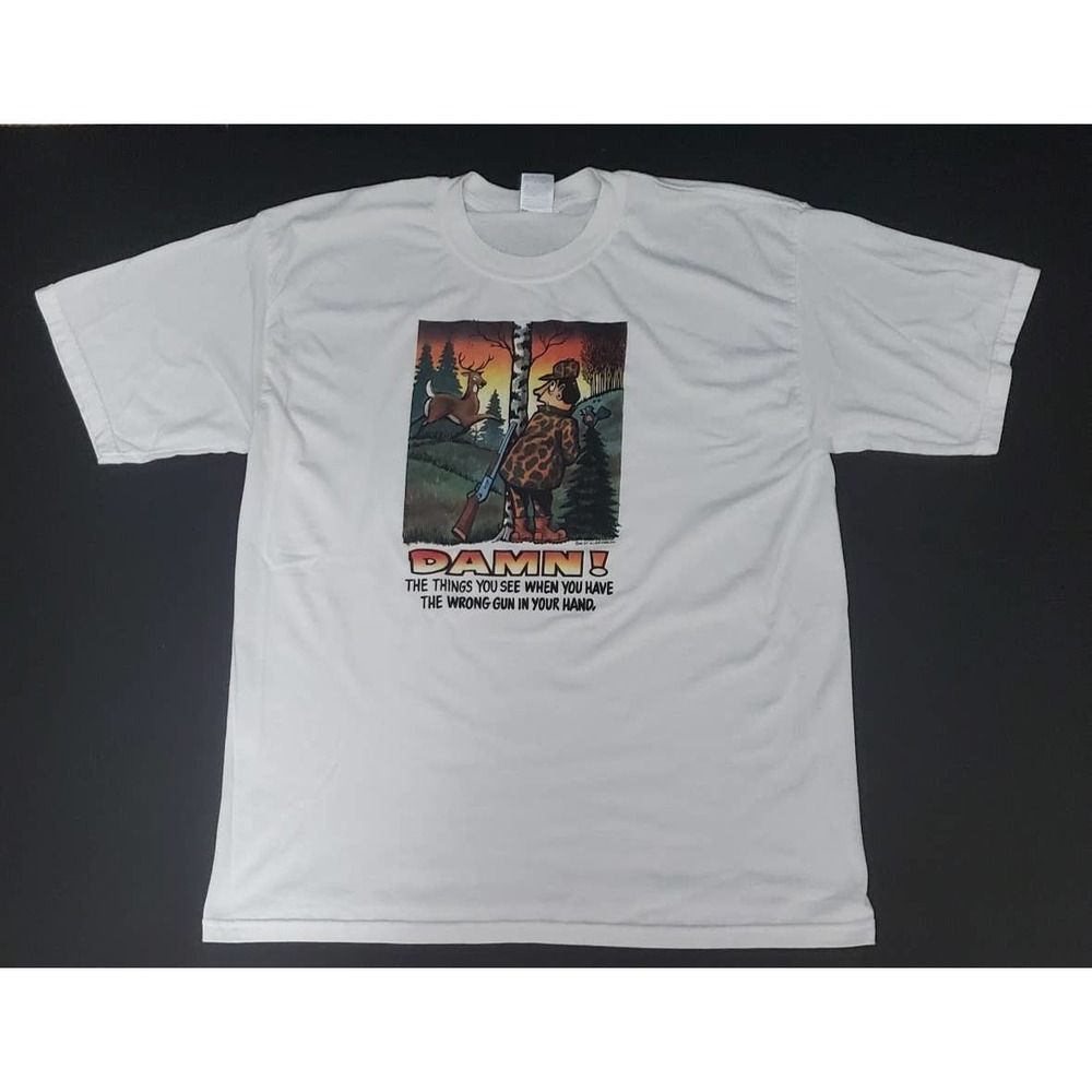 XL Vintage 90s Comedy Cartoon HunterTee Shirt